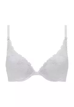 Женский бюстгальтер пуш-ап на косточках с вышивкой White Nights Passionata, цвет White Spar