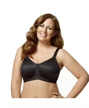 Женский бюстгальтер с мягкими чашками и гладкими изгибами Elila, черный