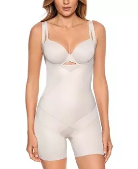 Женский бюстгальтер с подтяжкой живота, сверхпрочный, можно носить самостоятельно, велосипедка, короткая майка 2412 Miraclesuit