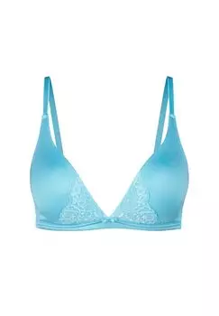 Женский бюстгальтер с треугольными чашками Sensual Secrets CALIDA, цвет Blue Topaz