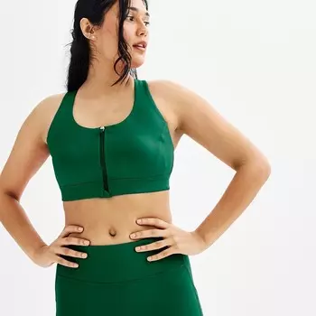 Женский бюстгальтер средней поддержки Tek Gear Ultrastretch, цвет Rugged Green