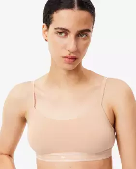 Женский бюстгальтер-топ Lacoste, цвет Maquillaje