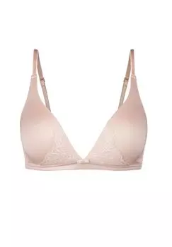 Женский бюстгальтер-треугольник без косточек Sensual Secrets CALIDA, цвет Lace Parfait Pink