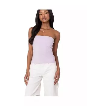 Женский бюстгальтер-труба со встроенным топом Edikted, фиолетовый