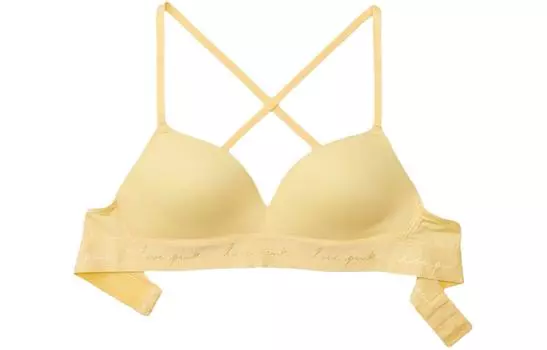 Женский бюстгальтер Victoria's Secret, цвет Bananas are light yellow