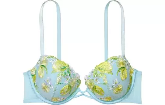 Женский бюстгальтер Victoria's Secret, цвет Blue fruit print