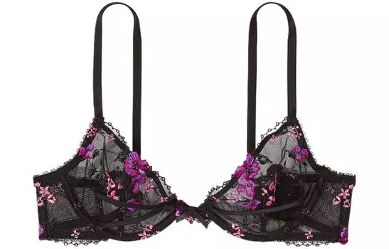 Женский бюстгальтер Victoria's Secret, цвет Black