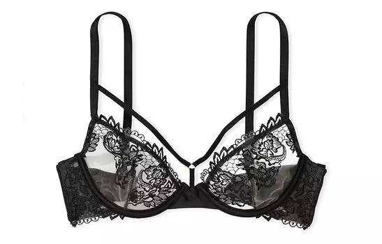 Женский бюстгальтер Victoria's Secret, цвет Black