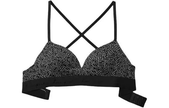 Женский бюстгальтер Victoria's Secret, цвет Black letters