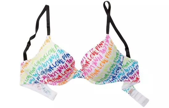 Женский бюстгальтер Victoria's Secret, цвет Colourful monogram print