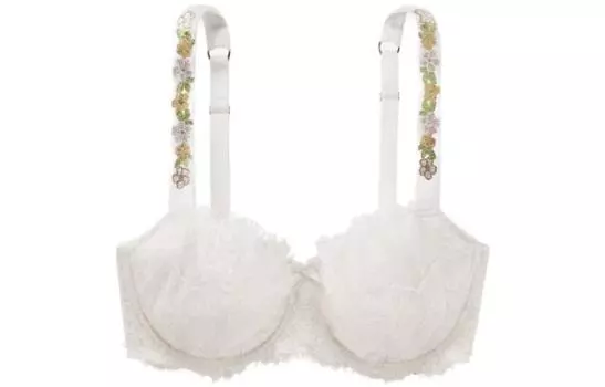 Женский бюстгальтер Victoria's Secret, цвет Coconut white