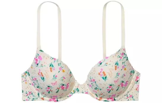 Женский бюстгальтер Victoria's Secret, цвет Beige floral print