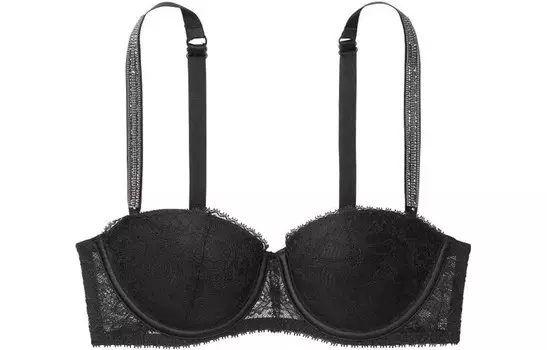 Женский бюстгальтер Victoria's Secret, цвет Black 54A2