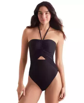 Женский цельнокроеный купальник Luma Cutout Mimi Flamingo, красный