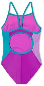 Женский цельный комбинезон Speedo Propel Back, цвет Neon Violet