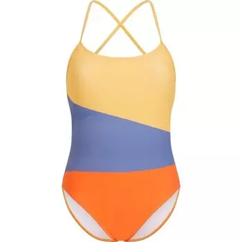 Женский цельный купальник блок мира Firefly, синий