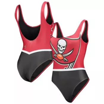 Женский цельный купальник FOCO Red Tampa Bay Buccaneers Team