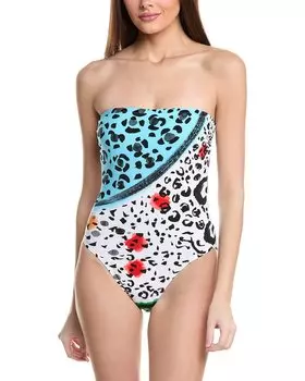 Женский цельный купальник Norma Kamali, белый