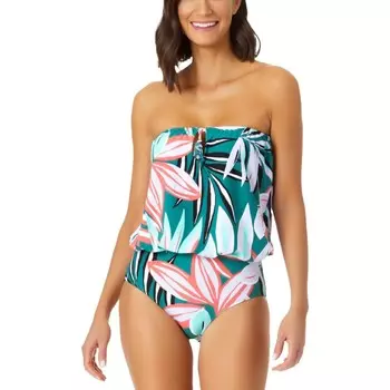 Женский цельный купальник с принтом Anne Cole, мультиколор