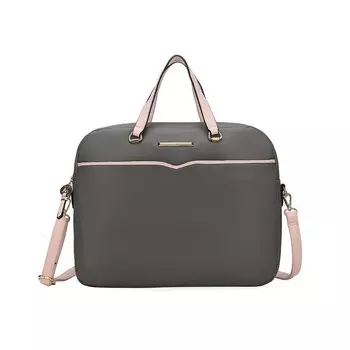 Женский чехол для ноутбука и портфель Mkf Collection Rose от Mia K MKF Collection, цвет Charcoal
