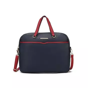 Женский чехол и портфель для ноутбука Mkf Collection Rose от Mia K MKF Collection, темно-синий