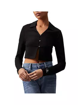 Женский черный кардиган Calvin Klein