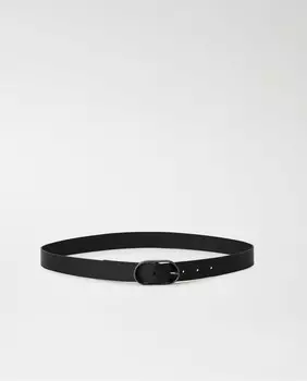 Женский черный кожаный ремень Salsa Jeans, черный