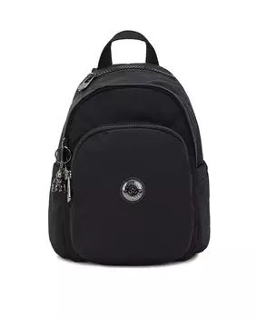 Женский черный рюкзак на молнии Kipling, черный