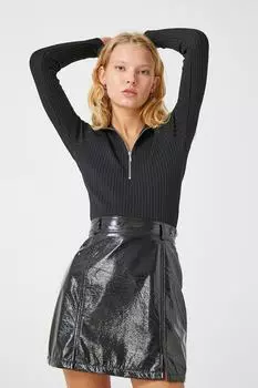 Женский черный свитер Koton