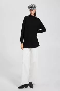 Женский черный свитер Koton, розовый