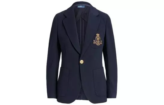 Женский деловой костюм FW23, цвет морской волны Polo Ralph Lauren, Marine Blue