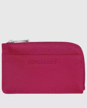 Женский держатель для карт Le Foulonn Longchamp, цвет Rosa