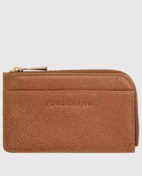 Женский держатель для карт Le Foulonn Longchamp, коричневый