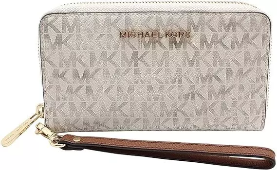 Женский дорожный многофункциональный чехол для телефона Michael Kors Jet Set, ванильный