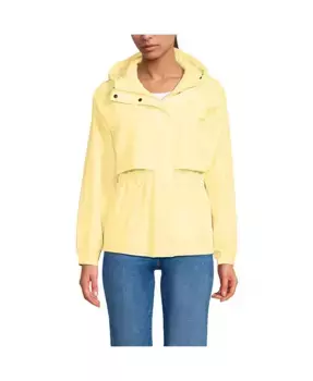 Женский дождевик Squall Packable Lands' End, желтый