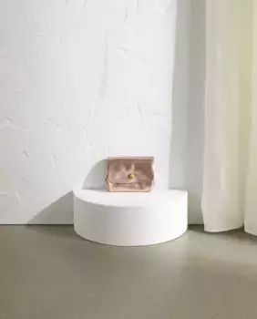 Женский двойной кожаный кошелек Stella Rittwagen, розовый