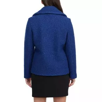 Женский двубортный классический бушлат Badgley Mischka Taris Badgley Mischka, черный