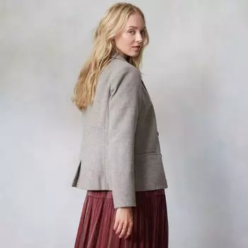 Женский двубортный пиджак с воротником-стойкой LC Lauren Conrad LC Lauren Conrad