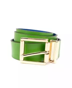 Женский двусторонний кожаный ремень шириной 32 мм kate spade new york, зеленый