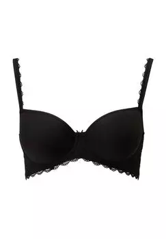 Женский дышащий кружевной бюстгальтер на косточках Amorous mey, черный