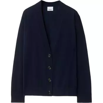 Женский джемпер FW24, цвет морской волны Burberry, Marine Blue