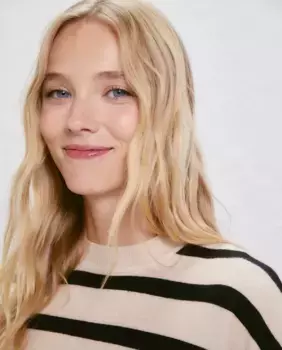 Женский джемпер с круглым вырезом Easy Wear, коричневый