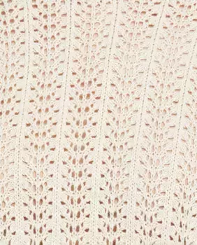 Женский джемпер с круглым вырезом, выполненный в технике вязания крючком, с льняным акцентом Levi's, цвет Crudo