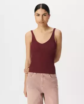 Женский джемпер с V-образным вырезом IKKS, цвет Crudo