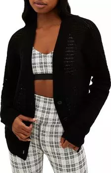 Женский джинсовый кардиган Beach Riot Gene, черный