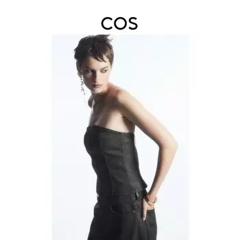 Женский джинсовый топ Cos, черный