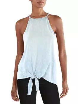 Женский джинсовый топ с анималистичным принтом и застежкой-молнией Cloth & Stone, цвет animal denim