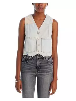 Женский джинсовый жилет из денима REDONE, цвет natural sedona