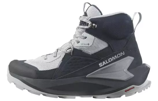 Женский Elixir Mid GORE-TEX 'Carbon Flint Stone' Salomon