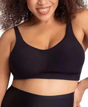 Женский ежедневный комфортный бюстгальтер Wireless Shaper Shapermint Essentials, черный